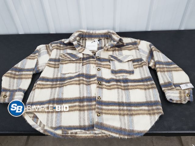 Lot 58-40527 - New Women's Grace + Karma Shacket - SIZE L - super cute!