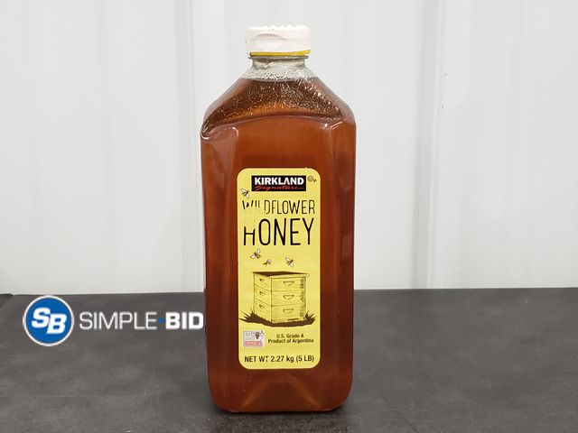 Lot 58-51147 - Kirkland Wildflower HONEY 5lb - unopened
