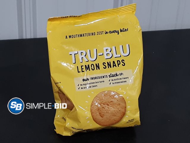 Lot 58-21813 - Tru-Blu Lemon Snaps -9oz