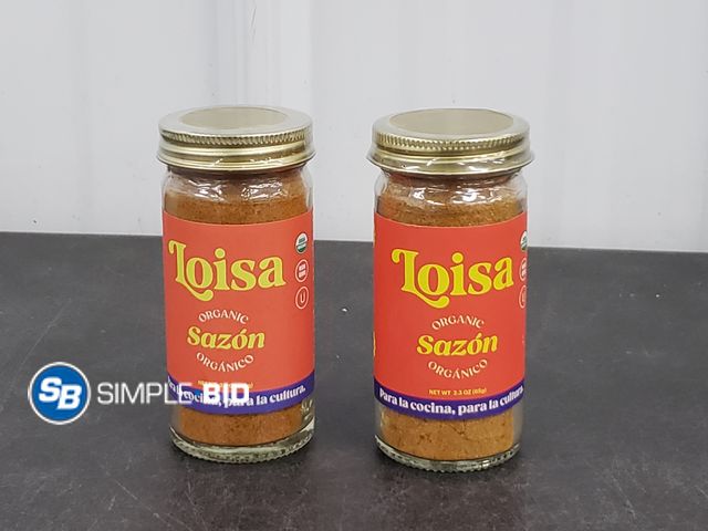 Lot 58-69992 - Lot of (2) LOISA Organic Sazon -- Iconic Latin Flavor Seasoning - unopened - BB 3/27