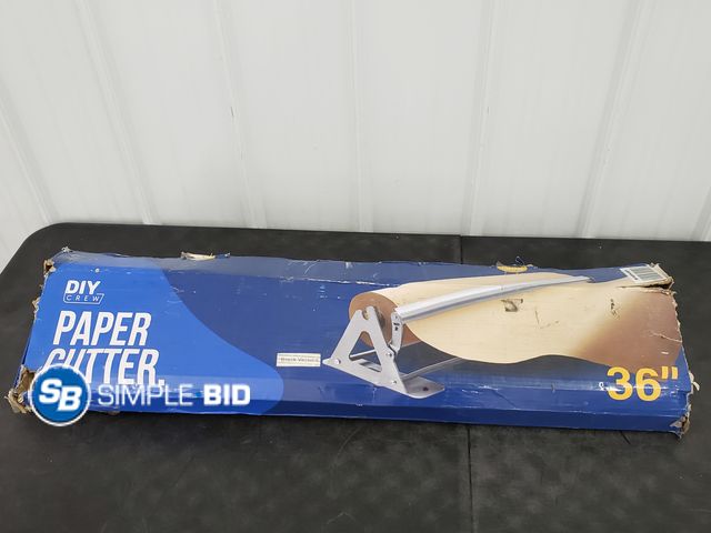Lot 58-80383 - Large Roll Paper Cutter