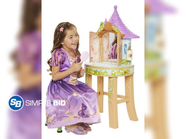 Lot 58-58523 - New Disney Princess Playdate Rapunzel Vanity