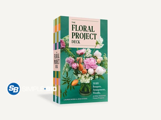 Lot 58-76045 - New The Floral Project Deck: 30 DIY Bouquets, Arrangements, Wreaths &amp; Other Seasonal Flower Proj...