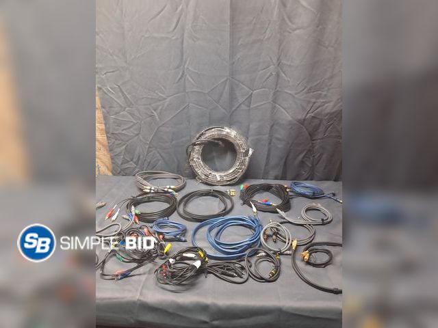 Lot 58-68189 - Assorted Lot of Misc Cables