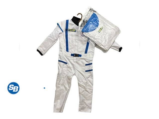 Lot 58-32579 - New Member's Mark Unisex Space Explorer Jumpsuit Astronaut Costume (S (4-6))