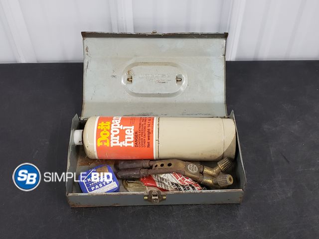 Lot 58-40475 - Propane Torch with Case