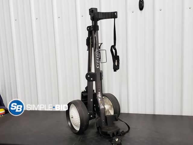 Lot 58-67918 - Stratus Elite Pull Golf Cart with Drink Holder - Used But in Good Condition