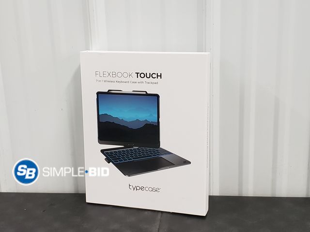 Lot 58-78020 - Flexbook Touch - 7 in 1 Wireless Keyboard Case with Trackpad - TypeCase