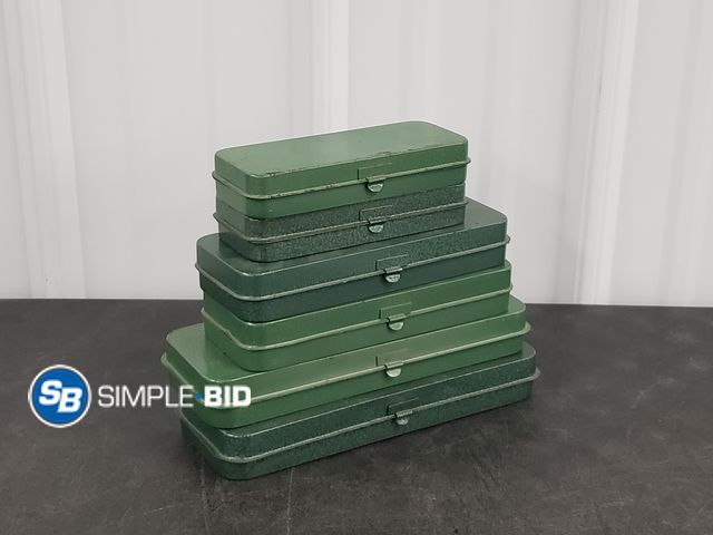 Lot 58-38785 - Lot of (6) Socket Sets, SAE &amp; Metric, (2) Each 1/2" Drive, 3/8" Drive, 1/4" Drive