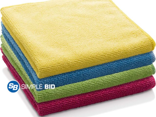 Lot 58-68477 - New E-Cloth Microfiber Cloth 4-Pack, World's Leading Premium Microfiber Cleaning Cloth, Twice as Dur...