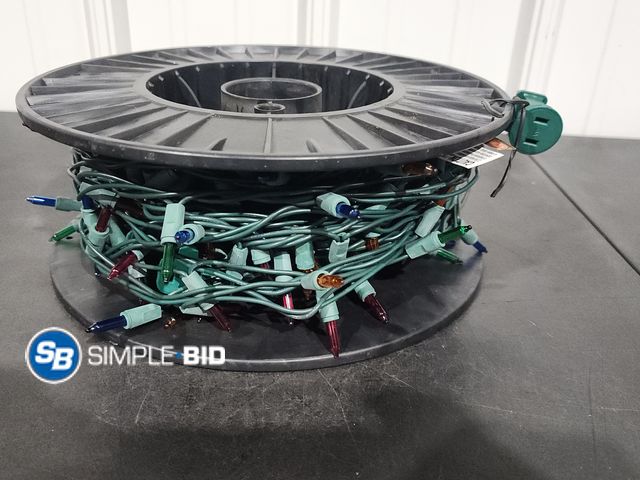 Lot 58-21995 - Reel of Colorful String Lights