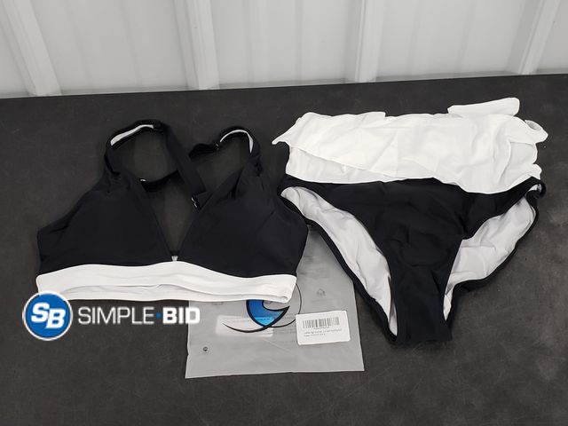 Lot 58-40587 - SWIMSUIT! New Women's 2 piece High Waisted Bathing suit - SIZE S