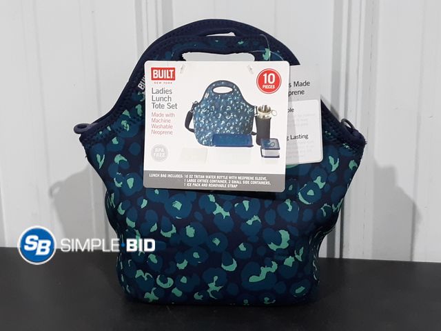 Lot 58-27488 - New Built Ladies Lunch Tote Set - 10 pieces