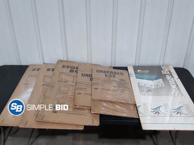 Lot 58-34763 - Lot of (6) Misc Boxes