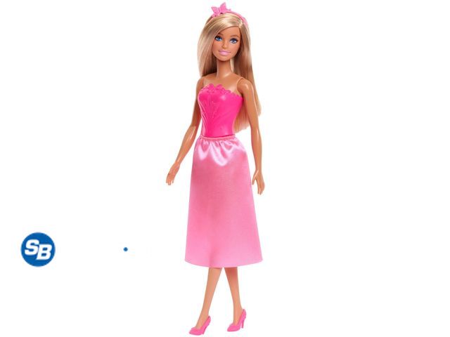 Lot 58-60327 - New Barbie Royal Fashion Doll with Blonde Hair, Removable Skirt &amp; Accessories