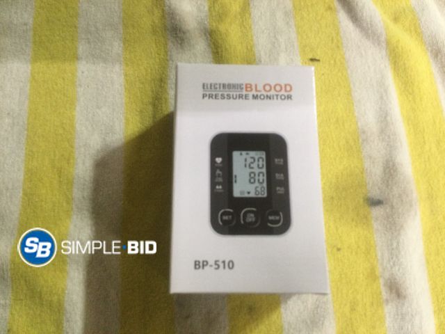 Lot 58-60647 - New in Box Electronic Bood Pressure Monitor