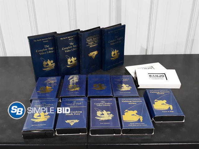 Lot 58-35242 - Fishing Success Series VHS Set of Fishing Videos