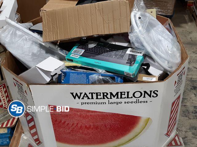 Lot 58-27698 - Gaylord Full of Unclaimed Merchandise - variety of items, and Conditions, some could be unused/Damag...