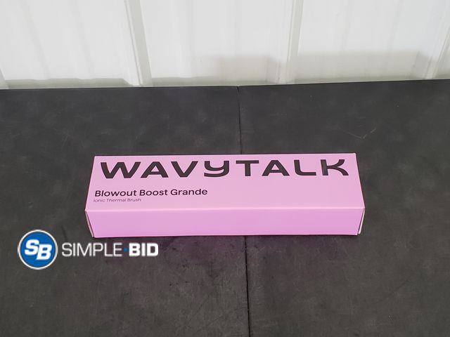 Lot 58-68831 - WavyTalk - Blowout Boost Grande - Ionic Thermal Brush- New