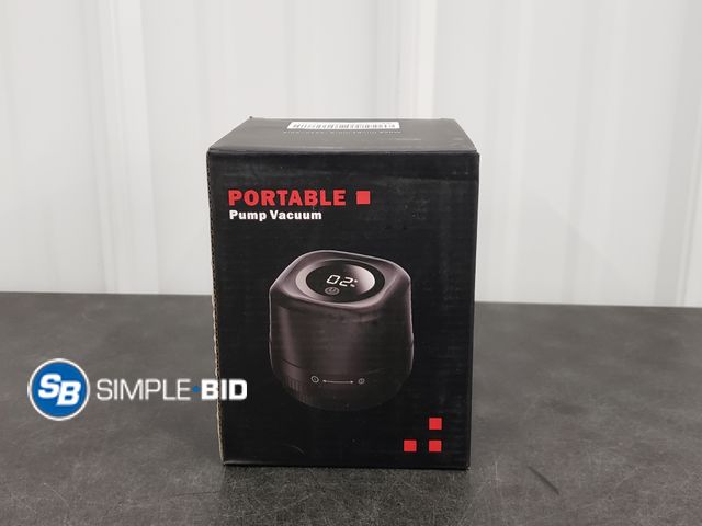 Lot 58-39952 - Portable Pump Vacuum