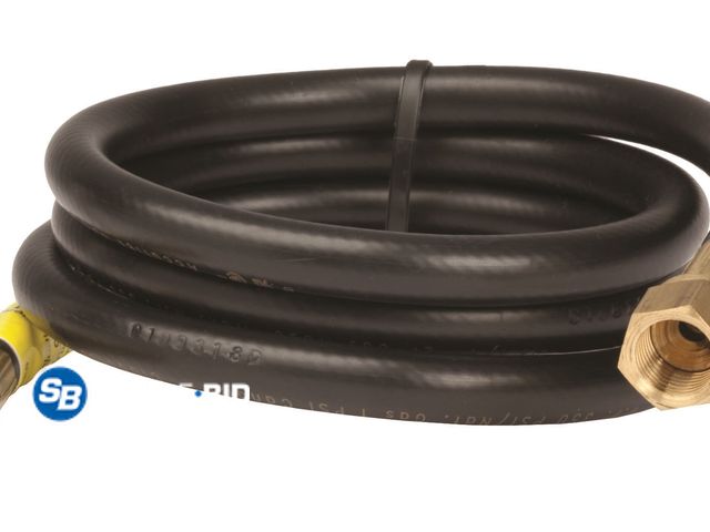 Lot 58-67701 - Mr. Heater 9' Propane Hose Assembly - unopened (has been stored a little bit)