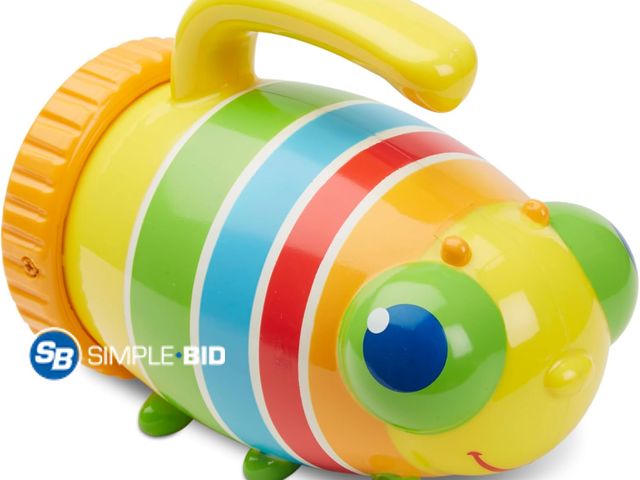 Lot 58-68473 - New Melissa &amp; Doug Sunny Patch Giddy Buggy Flashlight with Easy-Grip Handle