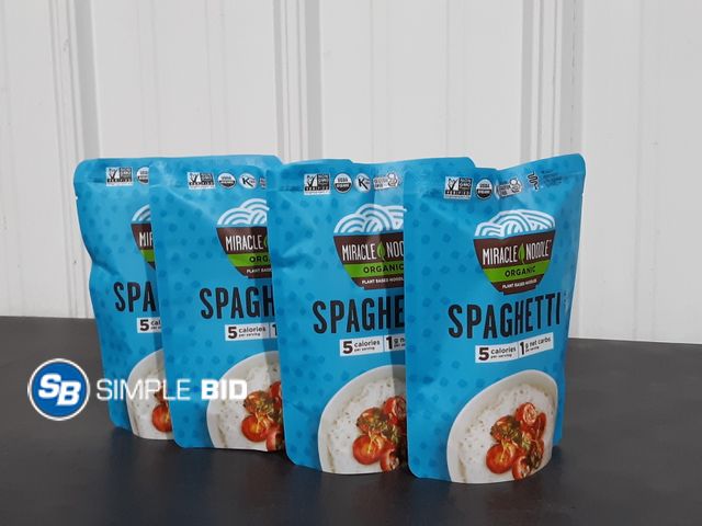 Lot 58-26192 - Miracle Noodle Organic SPAGHETTI - 4 individually bags - unopened