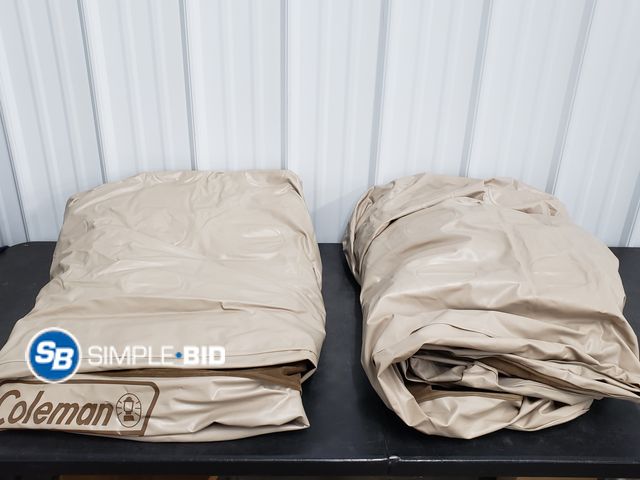 Lot 58-83073 - Lot of (2) Coleman Air Mattresses - Possible Queen Sizes - Used