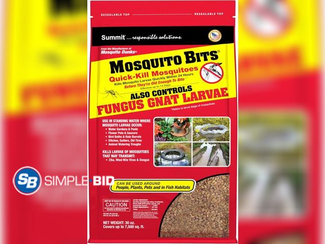 Lot 58-77761 - Summit Chemical CO 117-6 30OZ - Mosquito bits Fungus gnat larvae