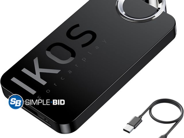 Lot 58-50626 - New IKOS Wireless Carplay Adapter for iPhone, 2024 Upgrade Converts Wired to Carplay Wireless Adapte...