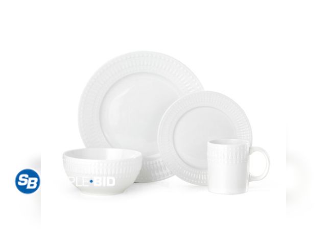 Lot 58-34647 - New Pfaltzgraff® Cassandra Porcelain 16-Piece Dinnerware Set