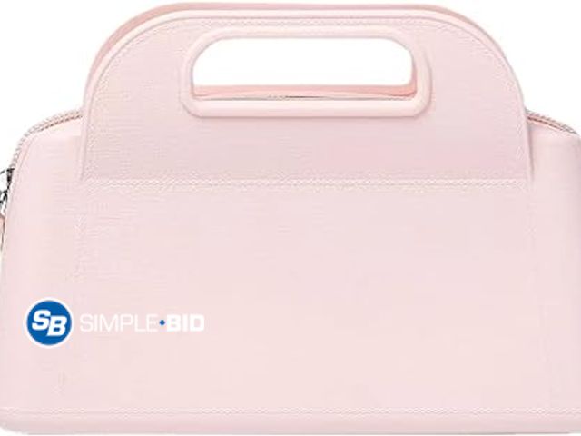 Lot 58-33777 - New Travel Makeup Bag, Silicone Cosmetic Bags for Women, Cosmetic Organizer Case with Zipper, Waterp...