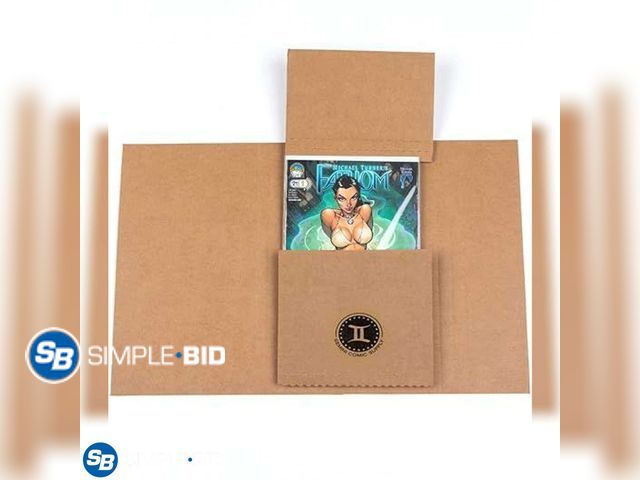 Lot 58-20957 - Gemini Comic Book Mailers | 10.75x7.5x1 Inch - Pack of 25 | Easy Fold, Stay Flat, Crush Proof, and D...