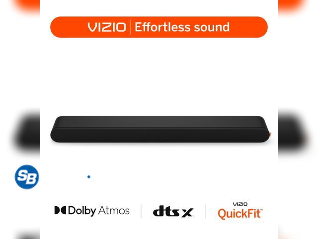 Lot 58-50946 - VIZIO 2.0 Soundbar w/ Dolby Atmos, DTS:X, Bluetooth - appears unused