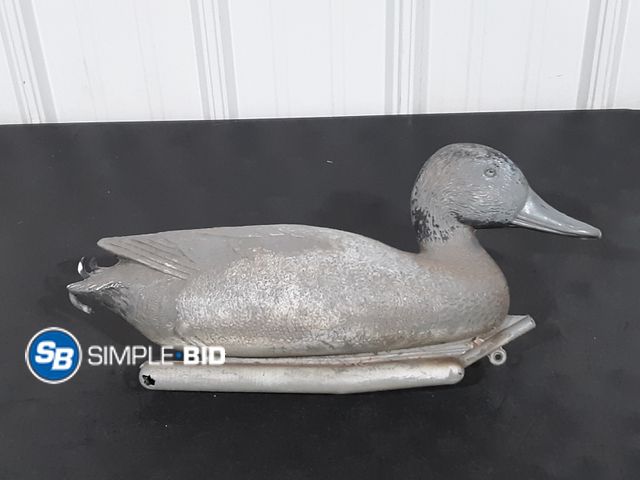 Lot 58-25940 - Plastic Duck Decoy