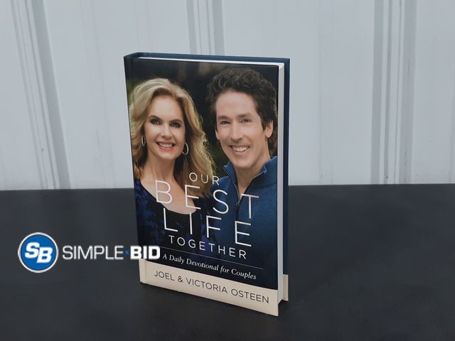 Lot 58-27620 - Our Best Life Together - A Daily Devotional for Couples - By Joel &amp; Victoria Osteen