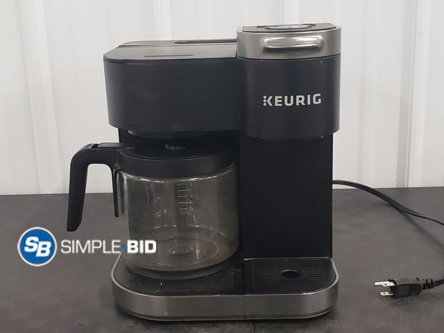 Lot 58-68558 - Keurig Multi Brew Coffee Maker - 12 cup and Single cup Brewer - Works