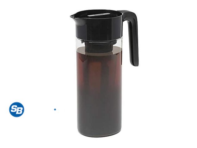 Lot 58-68655 - New Goodful Airtight Cold Brew Iced Coffee Maker, Shatterproof Durable Tritan Plastic Construction, ...