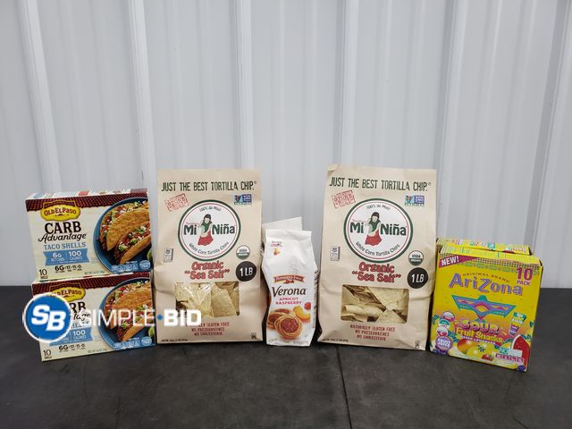 Lot 58-80698 - FOOD LOT! Lot of Various Foods - unopened - expired