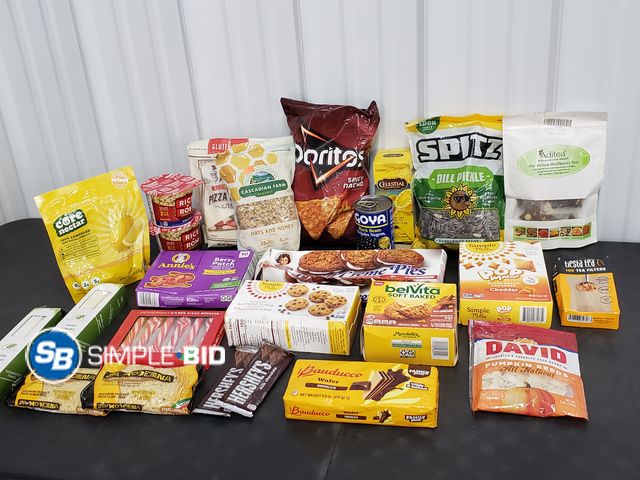 Lot 58-67868 - FOOD LOT! Lot of Various Foods - unopened - expired