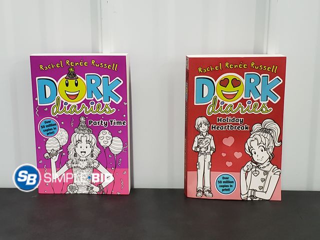 Lot 58-75080 - Lot of (2) Dork Diaries Books