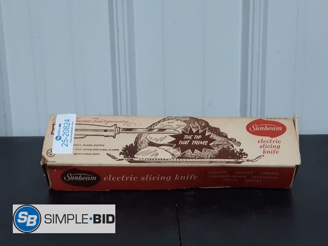 Lot 58-20824 - Sunbeam Electric Slicing Knife - Used
