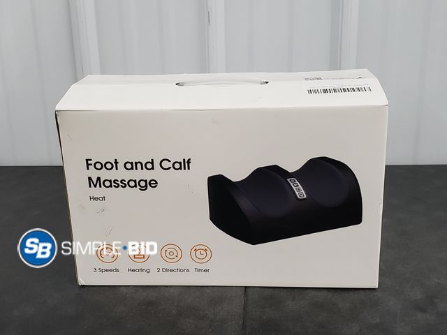 Lot 58-39928 - Foot &amp; Calf Massage with Heat - Light use
