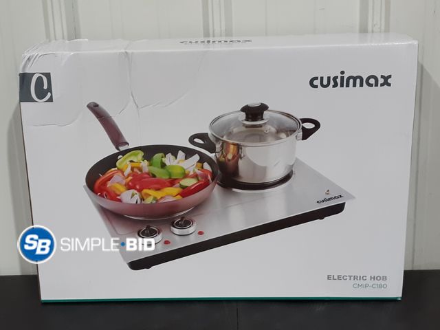 Lot 58-27060 - Cusimax Electric Hob - CMIP-C180