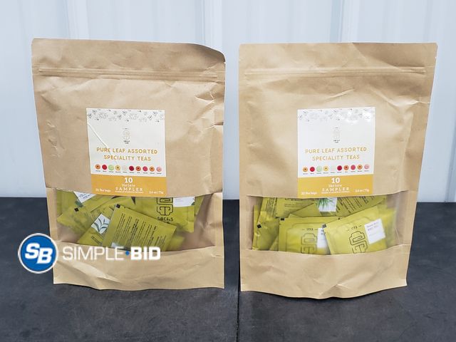 Lot 58-72712 - Lot of (2) New Pure Leaf Assorted Speciality TEAS! - variety pack - 30 Tea Bags