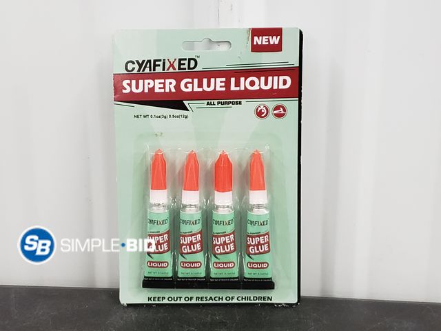 Lot 58-53678 - Cyafixed Super Glue Liquid - 4 Pack