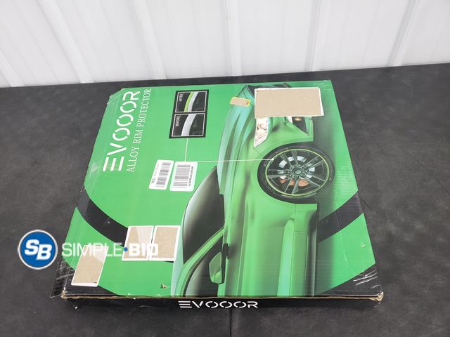 Lot 58-59574 - Evooor Alloy Rim Protector - Red - 18"