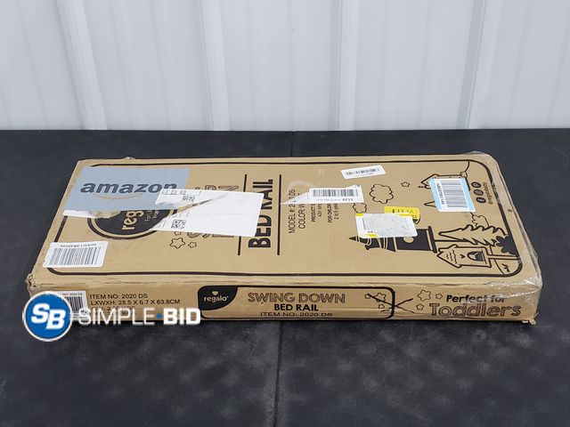 Lot 58-40557 - Regalo Swing Down Bed Rail - White - 2020DS