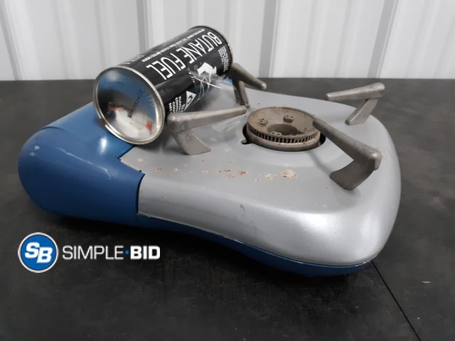 Lot 58-38570 - Coleman Breeze Butane Fueled Burner with Extra Butane