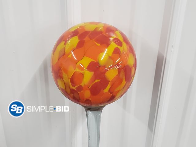 Lot 58-80223 - Decorative Home Glass Watering Globe - used but in good condition